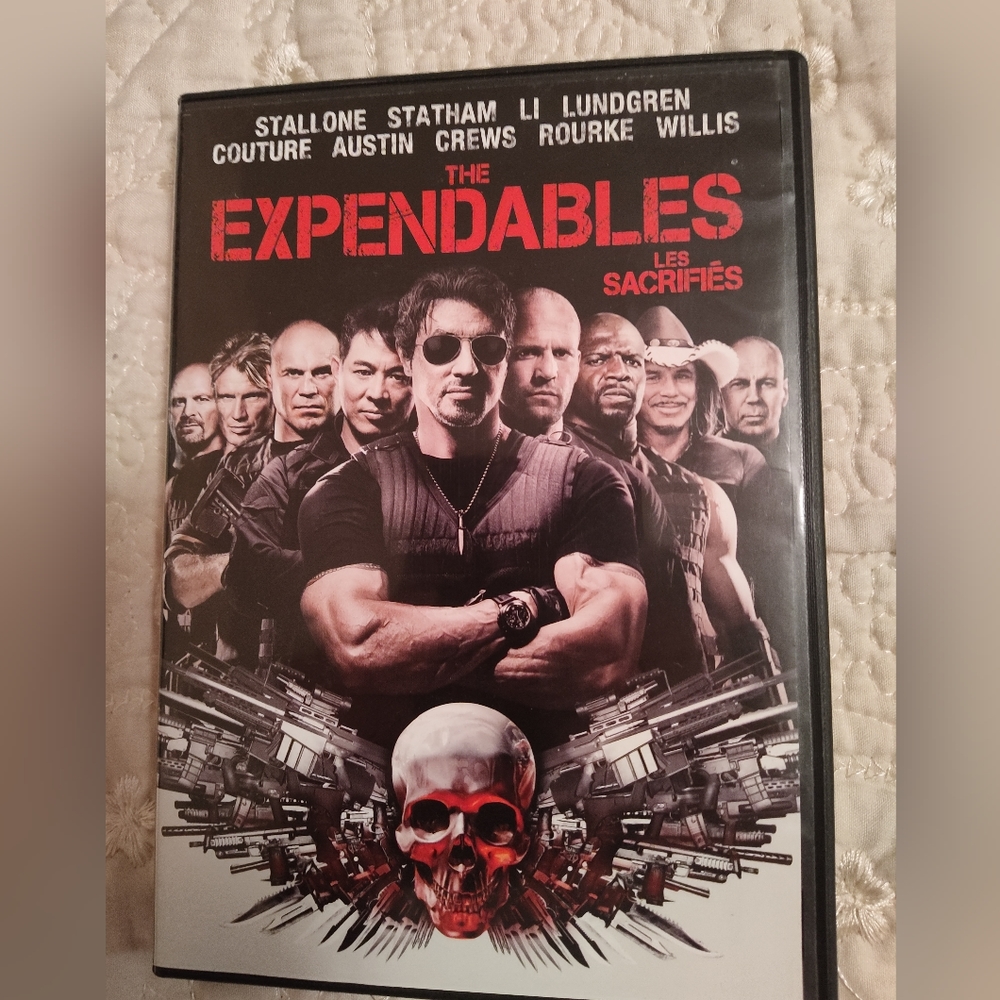 DVD sale...3 for $15...The expandables with Silvester Stallone